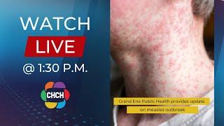 Grand Erie Public Health to make measles announcement