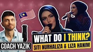 YAZIK reacts to Siti Nurhaliza & Liza Hanim | Medley Jerat Percintaan, Gelisah Mimpi, Cindai | LIVE