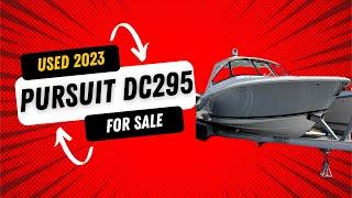 2023 Pursuit DC 295 Used Dual Console Offshore Fishing Boat for Sale Jacksonville Florida