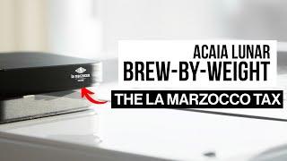 $400 COFFEE Scale: La Marzocco x Acaia - Brew by Weight Review