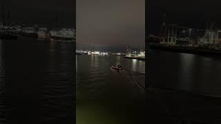 Hamburg Harbour at Night