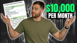 How I'd Make $10k/mo as a New Online Coach if I Started All Over...