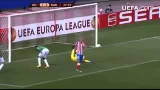 Atlètico Madrid - Hannover 96 2 - 1 | Europa League 2011-2012 | 29-03-2012