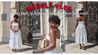 I moved back to Nigeria, what really happened? Vulnerable vlog, relaxing my eye brows, it burns!