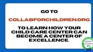 Collaborative for Children is bringing STEM lessons to EVERY Center of Excellence child care center!