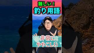 【3選】難しい！？釣り用語3選【分かろうとするな感じるんだ】