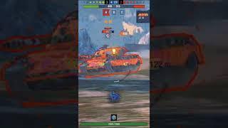 60TP LEWANDOWSKIEGO Heavy -  World Of Tanks Blitz - HELLBOY |DominusBurnU| #shorts #wotblitz #wot
