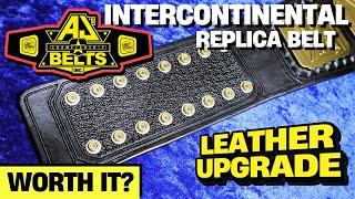 AJs Belts UPGRADED LEATHER for WWE Shop Intercontinental