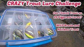 CRAZY Trout on Every Lure Challenge