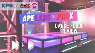 Smart Glow Dance Floor with Ape Labs and ProX Stages