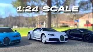 Bugatti Chiron 1:24 Full Function Electric RC Car only by World Tech Toys