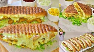 ساندوش الدجاج المكسيكي.. من وصفات الدجاج المميزه Chicken sandwich Mexican style