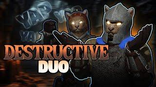 DESTRUCTIVE DUO?! getting in games with Y4mi | Dark and Darker