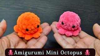 Amigurumi Mini Octopus  Crochet Mini Octopus In 10 Minutes  Crochet Amigurumi Octopus Tutorial