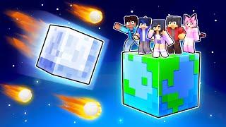 Minecraft But The MOON Falls Down To EARTH!