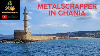 Metalscrapper in Ghania, Crete