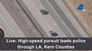 Live: CHP in pursuit of stolen vehicle