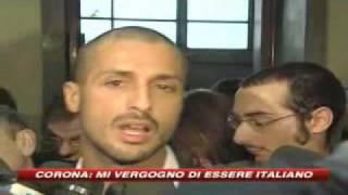 FABRIZIO CORONA"MI VERGOGNO DI ESSERE ITALIANO"