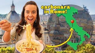 Trying the 10 BEST ITALIAN FOODS Where They Were Invented (HUGE Italy Food Tour)