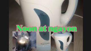 #unboxing Electric Kettle#Kyowa#Noon at ngayon