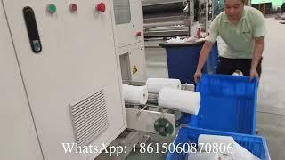 Non stop small toilet paper and kitchen towel paper making machine production line price