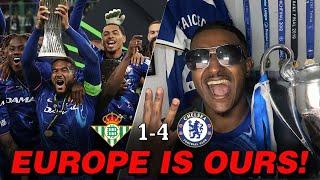 ANTONY WHO? | EUROPEAN CHAMPIONS AGAIN! | REAL BETIS 1-4 CHELSEA CONFERENCE LEAGUE REVIEW!
