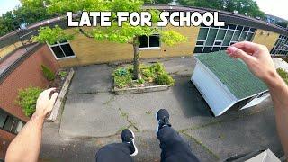 Late For School Parkour Pov