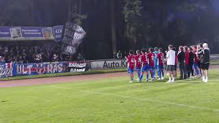 SF Lowick - Wuppertaler SV (0:6, Fans nach dem Spiel)