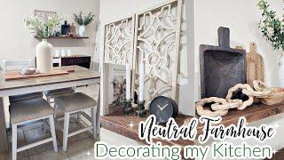 Decorate with Me. Spring 2025. Kitchen Decor Ideas 2025. Farmhouse 2025.