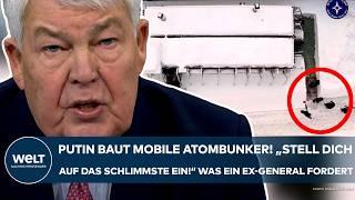 PUTINS KRIEG: Mobile Russen-Atombunker! "Stell dich auf das Schlimmste ein" Forderung von Ex-General