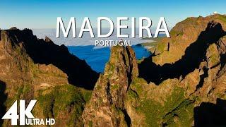 VOANDO SOBRE A MADEIRA (4K UHD) - Música relaxante com vídeos de natureza bonita - 4K Video Ultra