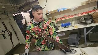 BoneTac Knife Show: featuring The 1st Bone Tactical High Roller Fighting Machete...a Meat Shop Video