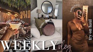 Single & Visible, Solo nights, Feeling lonely & Elevated try-on Haul | weekly vlog