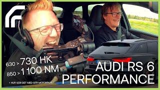 Audi RS 6 Performance med Ferrita Powerpack