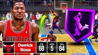 MVP "PRIME" DERRICK ROSE BUILD is BULLY in NBA 2K24!