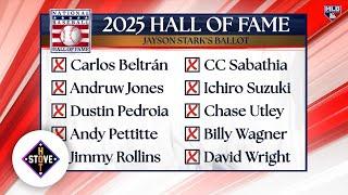 Jayson Stark explains his Hall of Fame ballot | Hot Stove