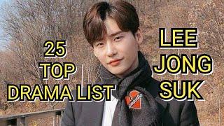 25 TOP DRAMA LIST LEE JONG SUK