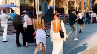  RUSSIAN STREET STYLE IN MOSCOW  Rich and Luxury Russia Youth Today - Walking Tour 4K HDR