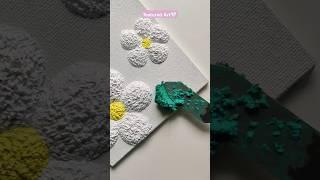 easy tissue paper painting  | DIY tissue paper art #shorts