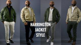 How To Wear A Harrington Jacket/How Men Should Style A Harrington Jacket