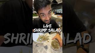 Unbelievable!! I Ate LIVE SHRIMP in Bangkok!! 