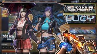 CFPH: Buying New VIP Character and Weapon "LUCY" and  "QBZ-03-Knife-Enigmatic Beast" with Review