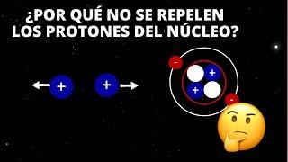 ¿Qué es la fuerza o interacción nuclear fuerte?