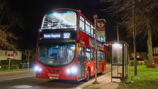 Random bus observations in Enfield & Barnet, January & February 2024