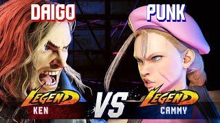 SF6 ▰ DAIGO (Ken) vs PUNK (Cammy) ▰ High Level Gameplay