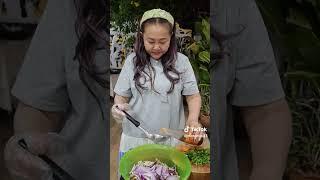 #ยำหมูยอ#น้ำปลาร้าแม่คูณ#สุดแซ่บ#ยำบ้านๆ#ทิพย์ #สูตรนี้ต้องลอง