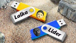 ZNALAZŁEM SEKRETNE PENDRIVE LALKI i LIDERA z SQUID GAME 3 w PRAWDZIWYM ŻYCIU!