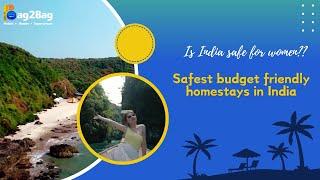 Safe Accommodations | Solo Women Travelers | Bag2Bag Hotels