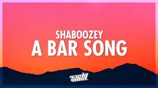 Shaboozey - A Bar Song (Tipsy) (Lyrics) | someone pour me up a double shot of whiskey (432Hz)