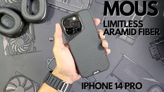 MOUS Limitless Aramid Fiber Unboxing & Case Review | Space Black iPhone 14 Pro